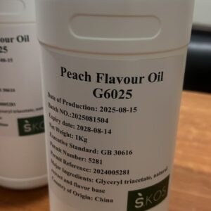 Different Fruity flavour oils